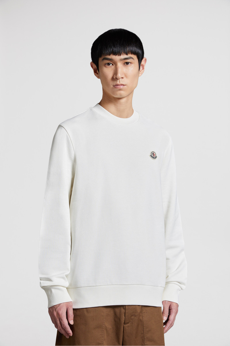 Logo Patch Cotton Sweatshirt 3