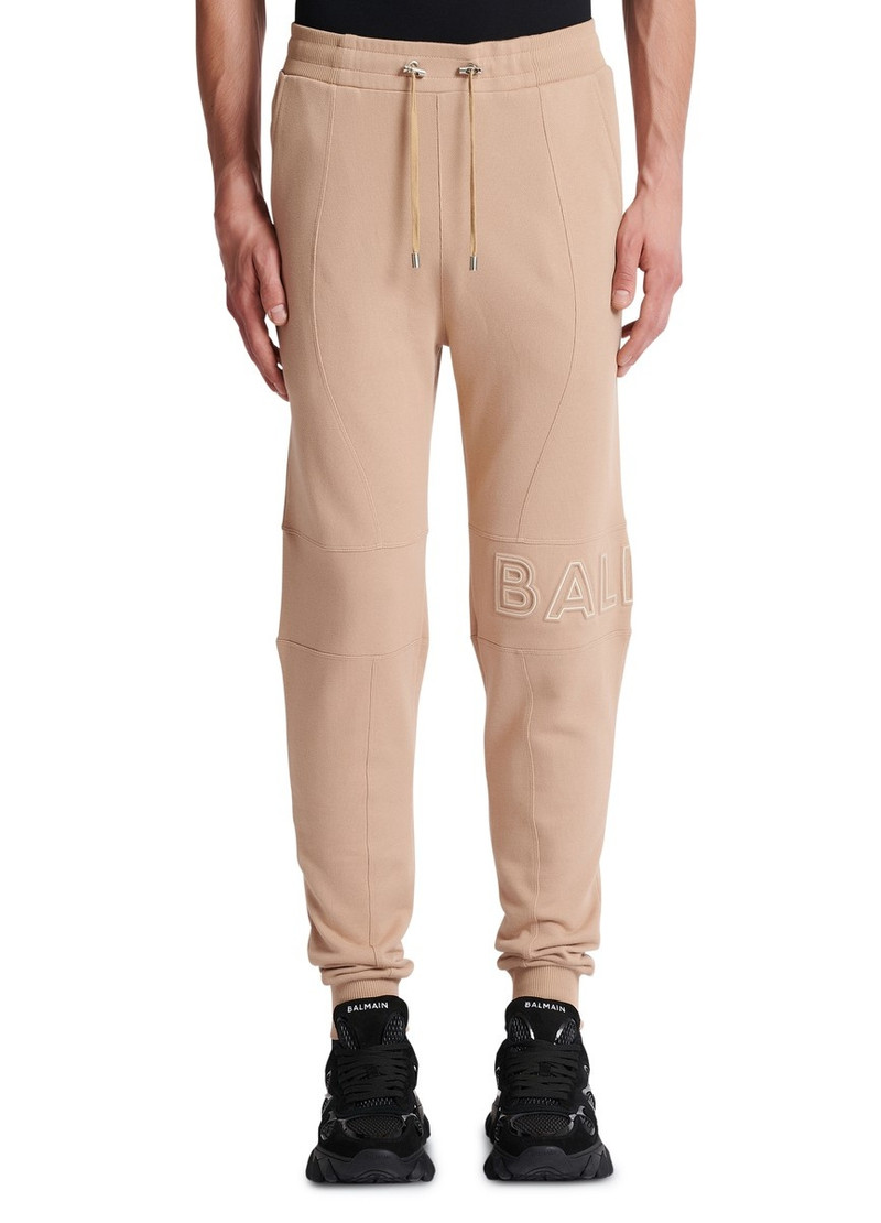 Balmain Embossed Balmain logo jogging bottoms outlook