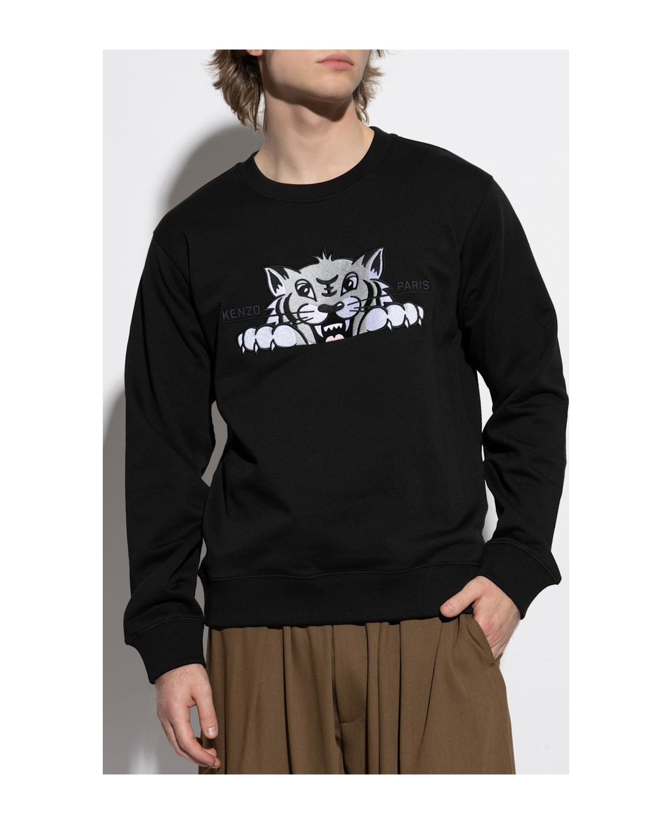 Kenzo Sweatshirt With A Distinctive Tiger Head - 3