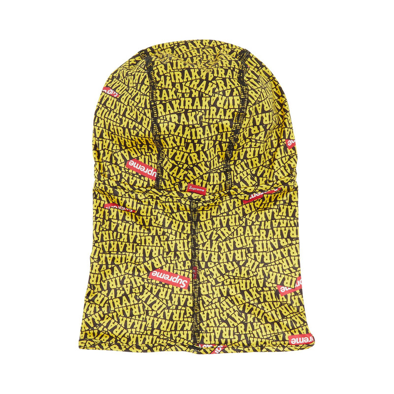 Supreme Supreme x IRAK Lightweight Balaclava 'Yellow' outlook