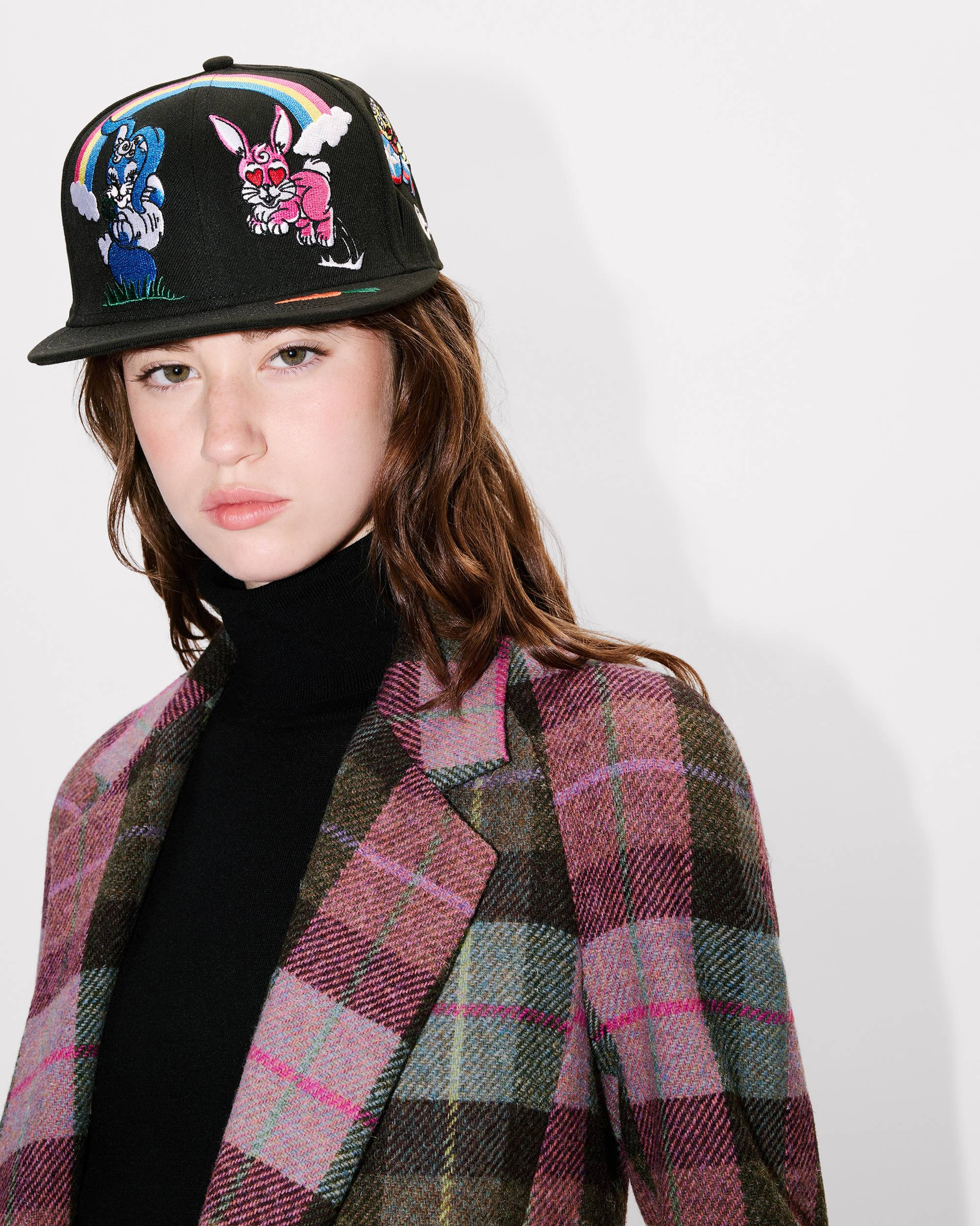 Long tailored jacket in Harris tweed - 7
