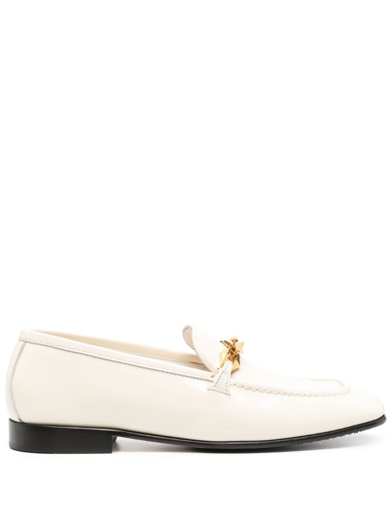 patent-leather Diamond Tilda loafers - 1