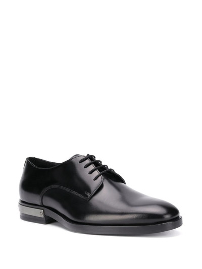 Balmain plaqued heel Derby shoes outlook