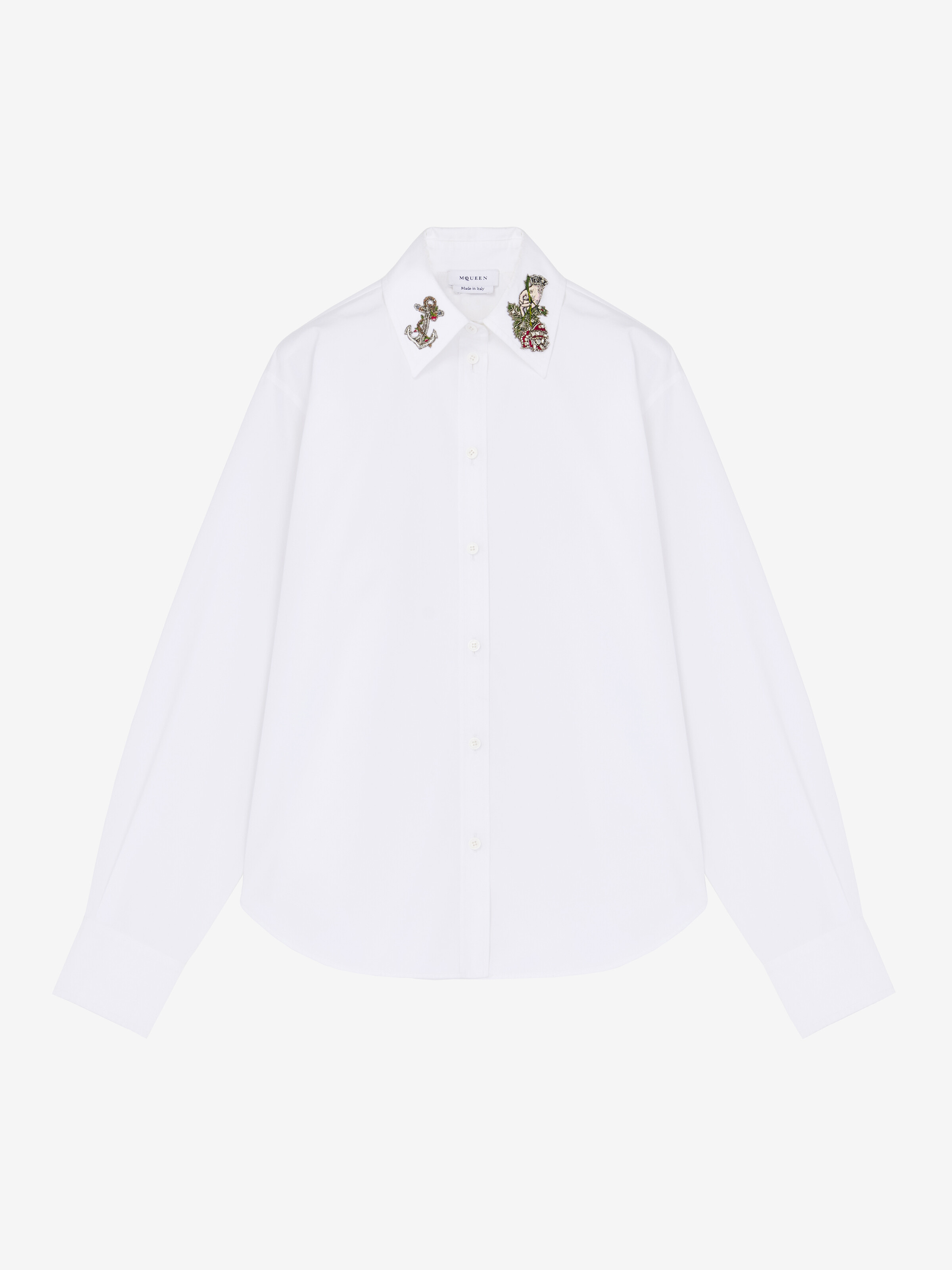 Sailor Tattoo Embroidery Shirt - 1