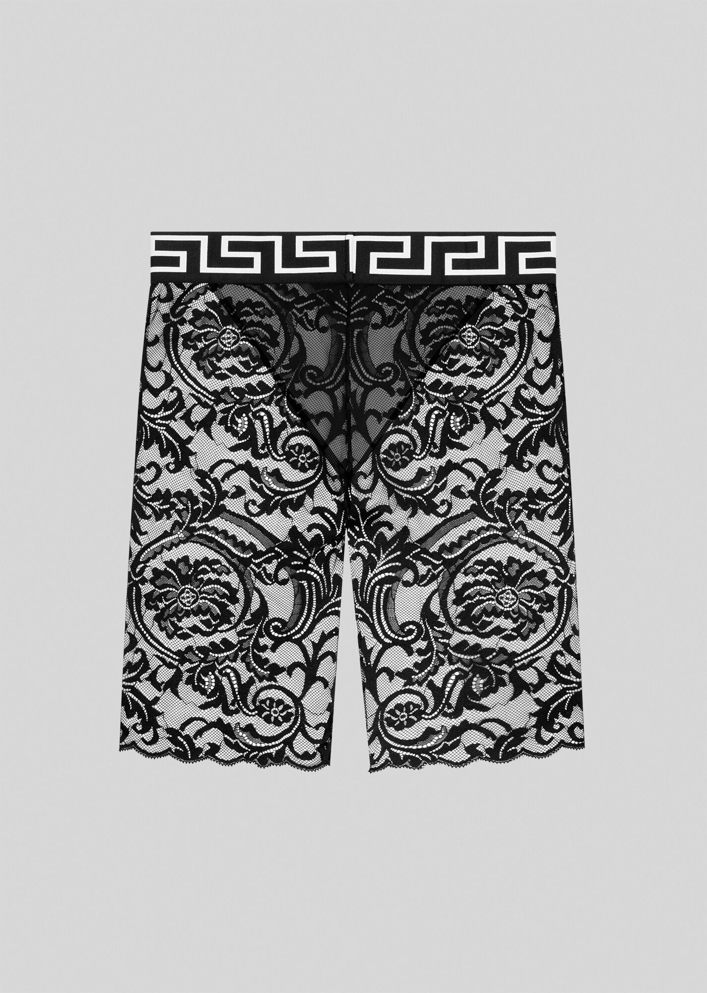 Greca Lace Shorts - 3