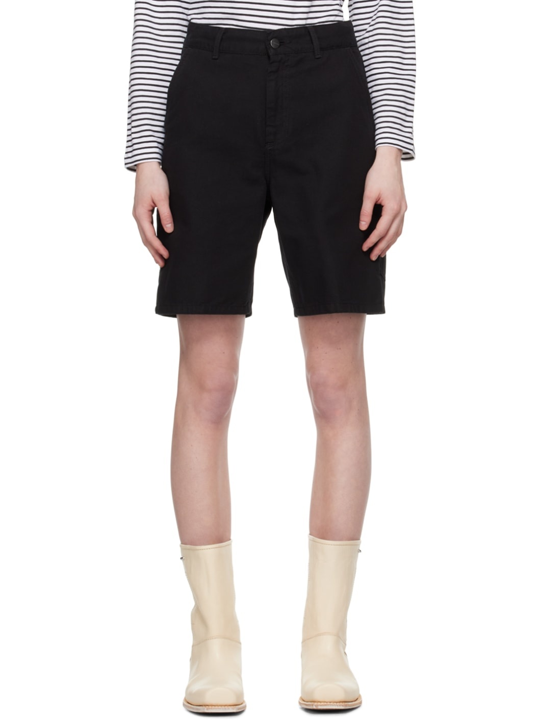 Black Pierce Shorts - 1
