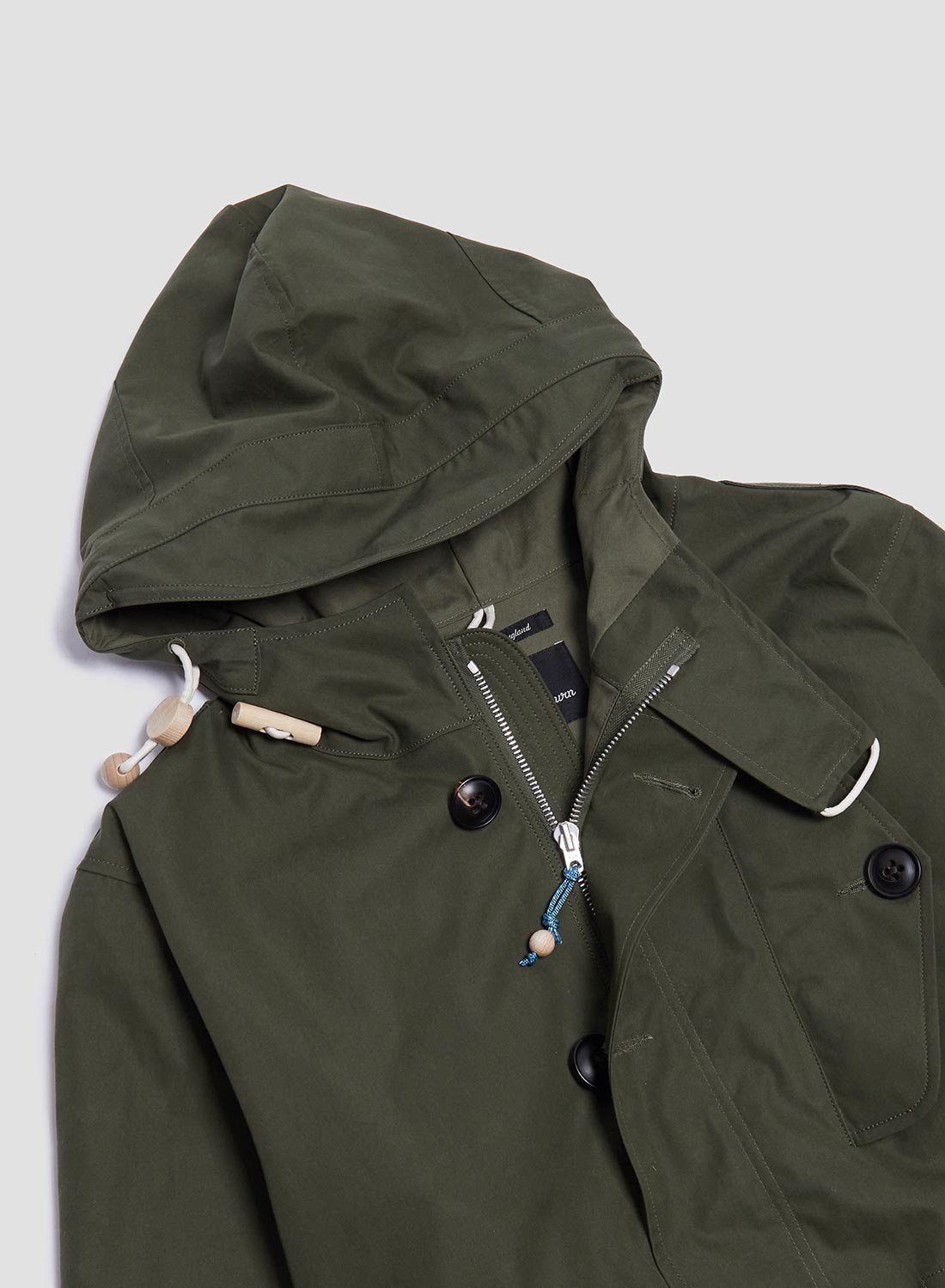 Cold Weather Parka in Olive - 3