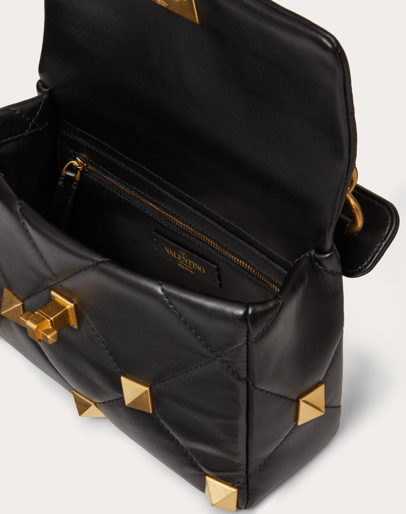 MEDIUM ROMAN STUD THE SHOULDER BAG IN NAPPA WITH CHAIN 4