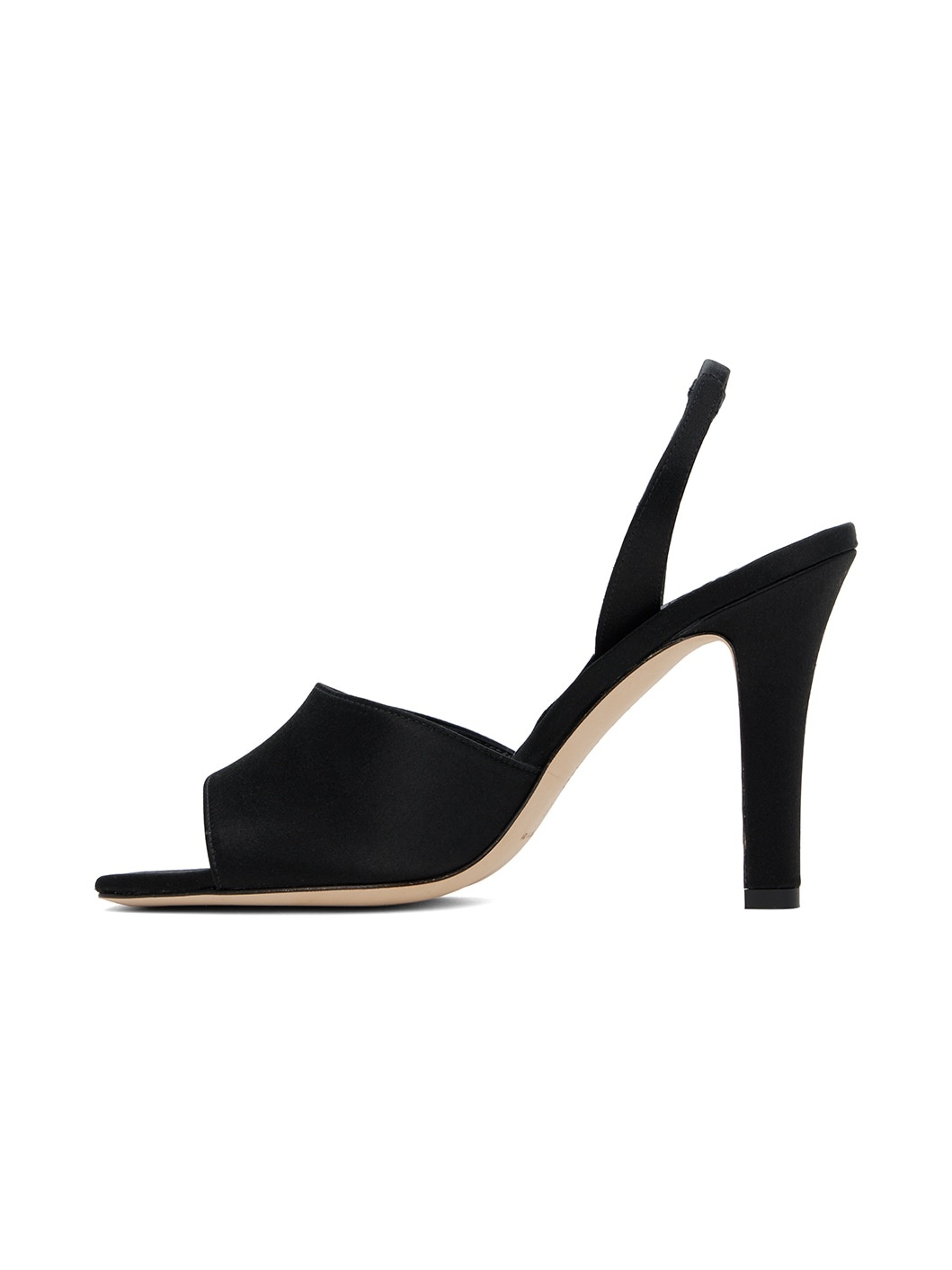 Black Clotilde Heeled Sandals - 3