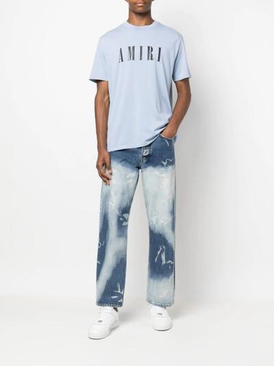 AMIRI logo-print short-sleeved T-shirt outlook