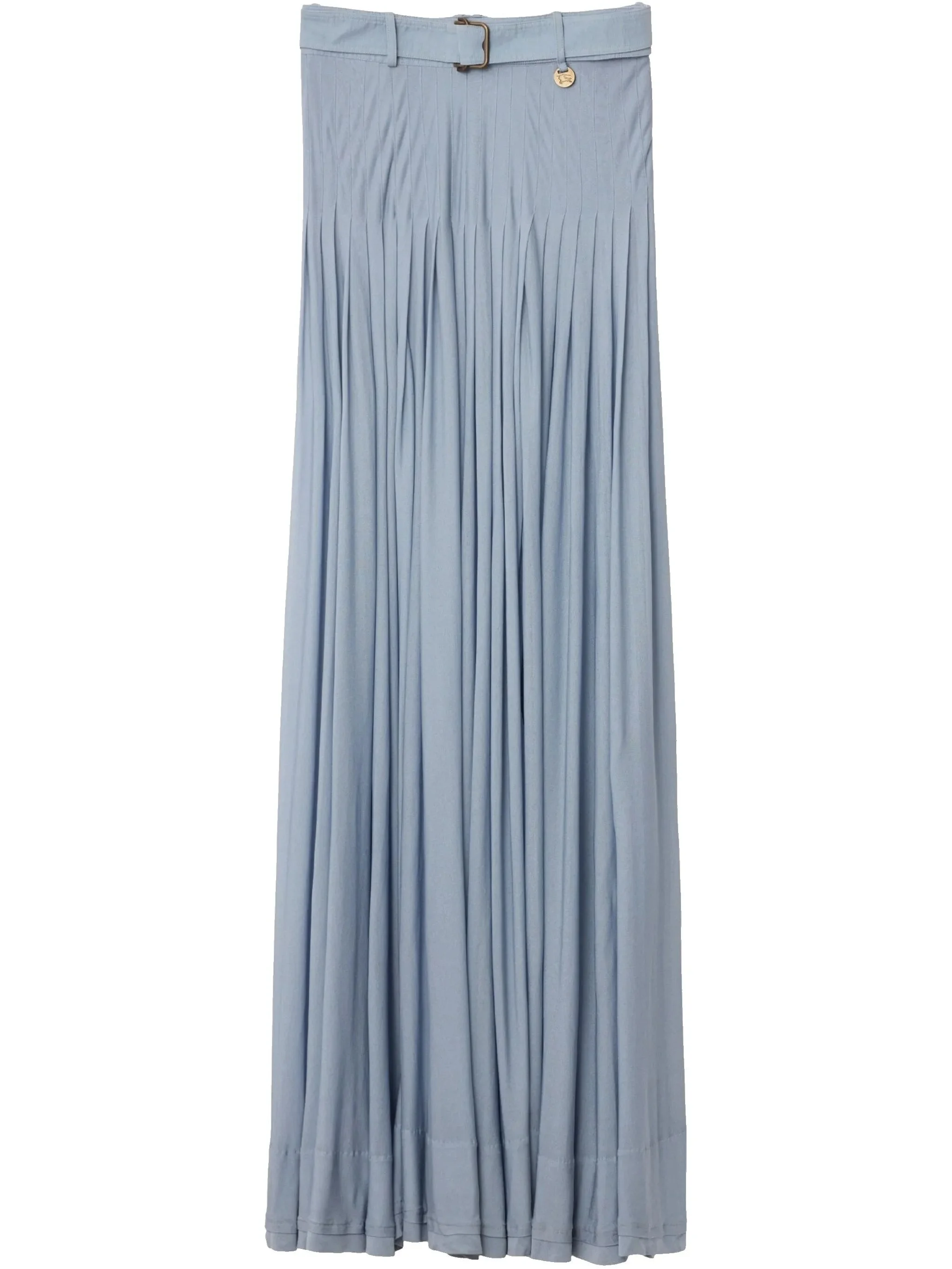 pleated maxi skirt - 1