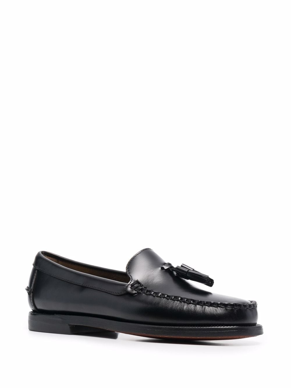 tassel-detail leather loafers - 2