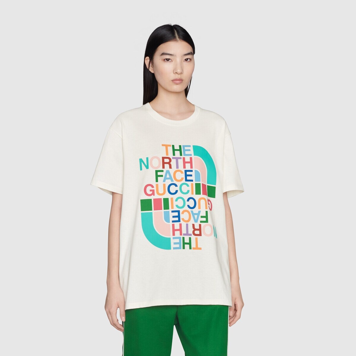 The North Face x Gucci cotton T-shirt - 3