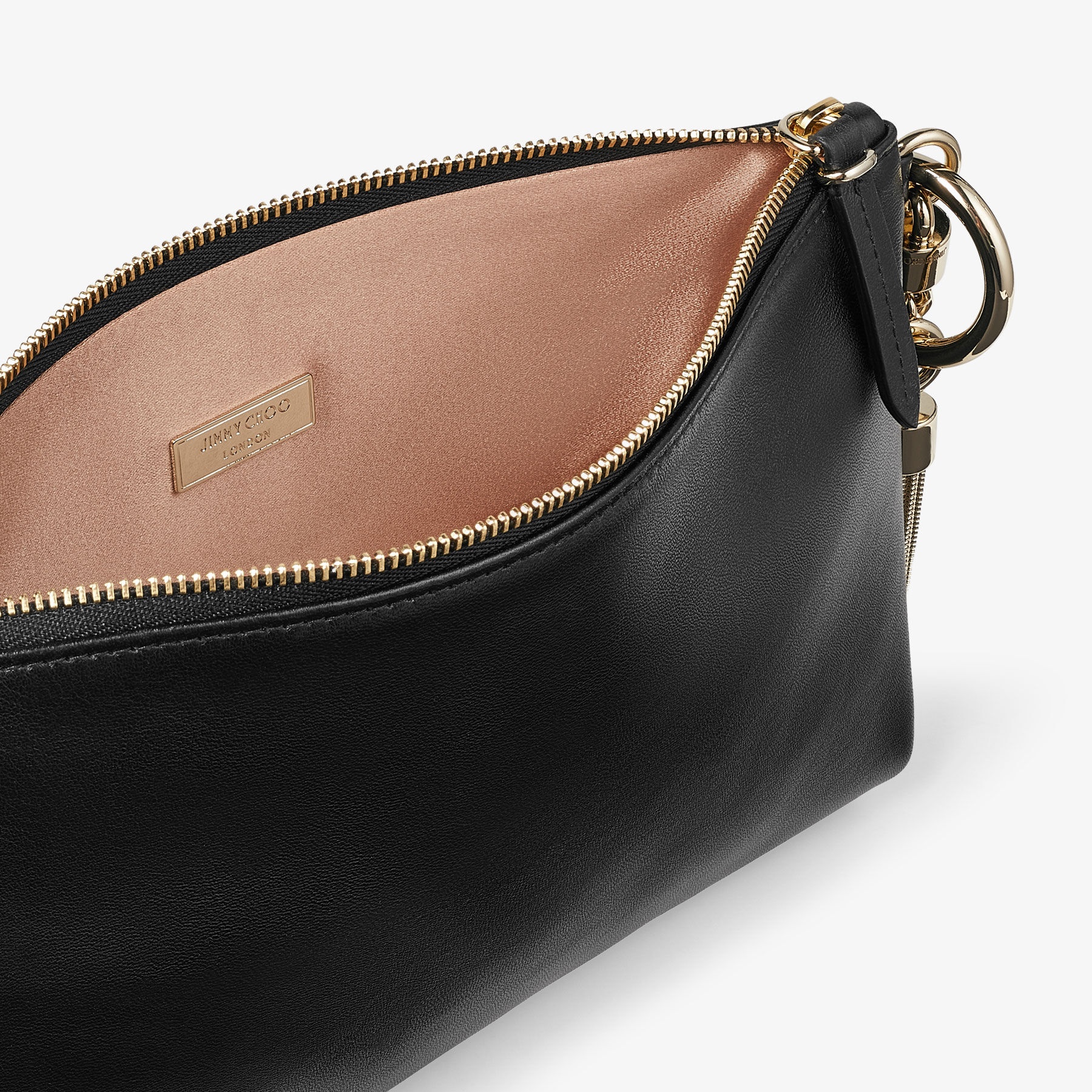 Callie Mini
Black Nappa Leather Mini Clutch Bag - 4