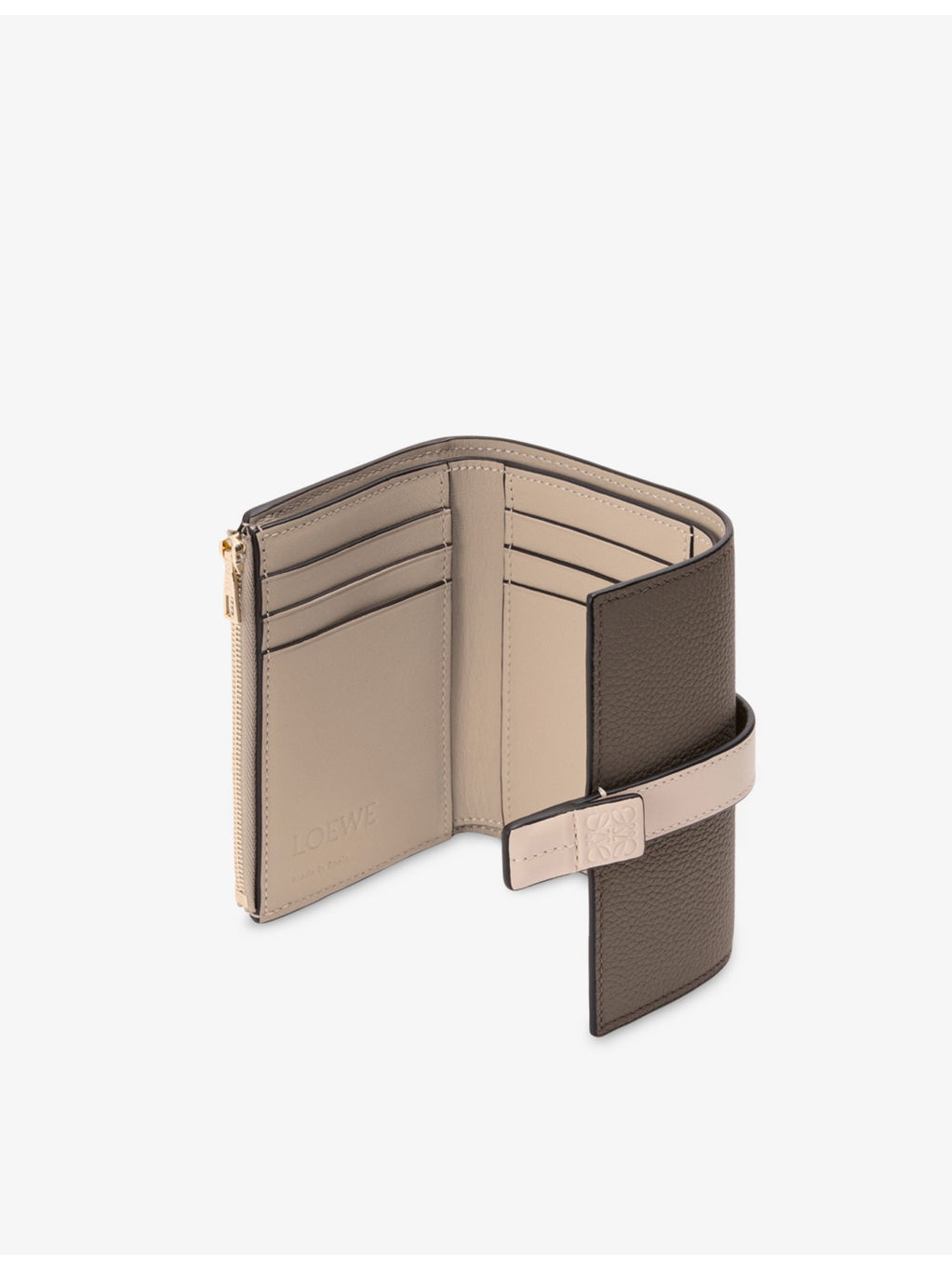 Vertical Small Leather Wallet - 4