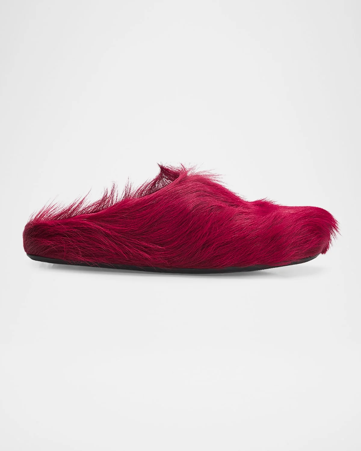 Men's Fussbett Calf Hair Sabot Mules - 1