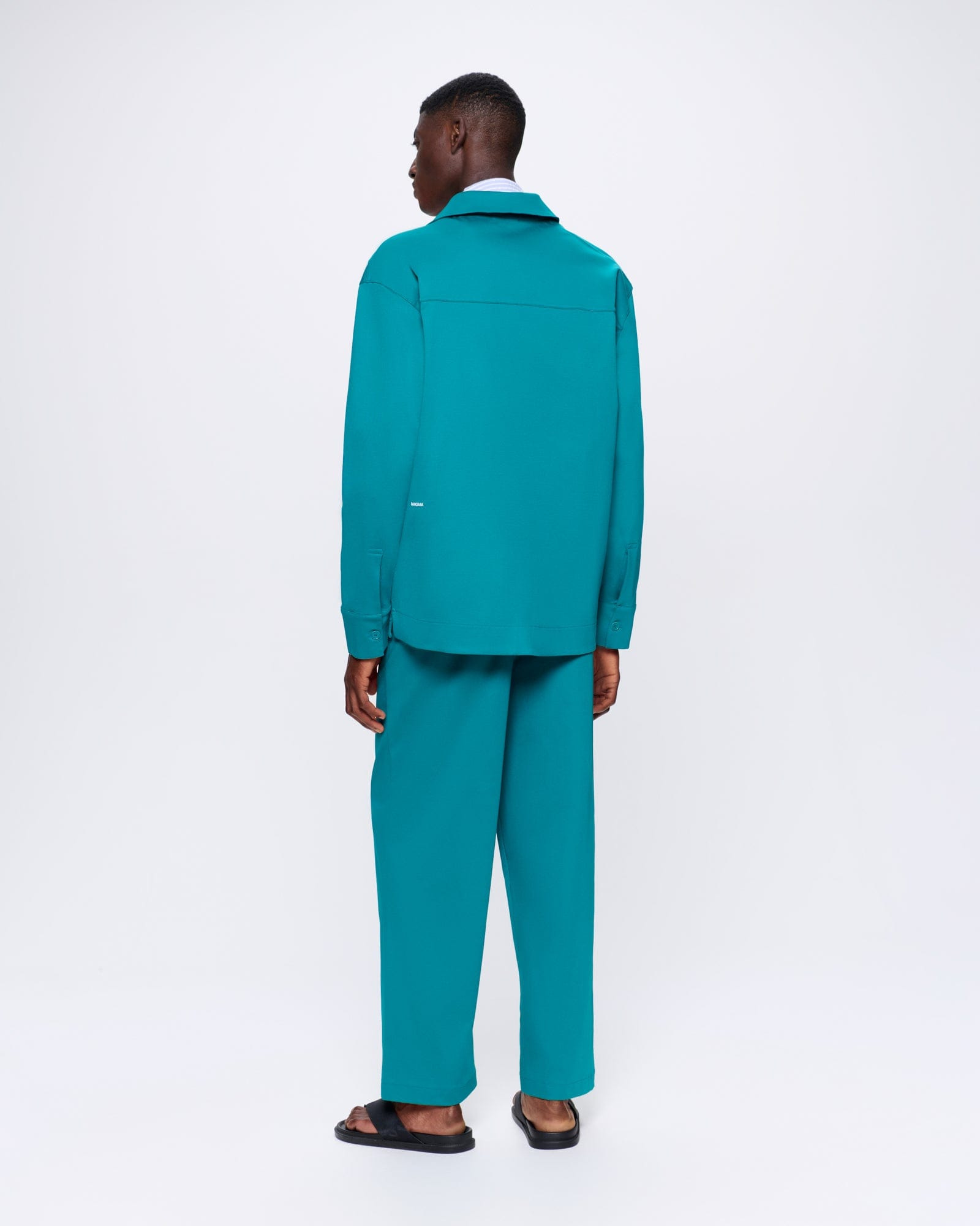 Mens Interlock Trouser - Malachite Green - 3