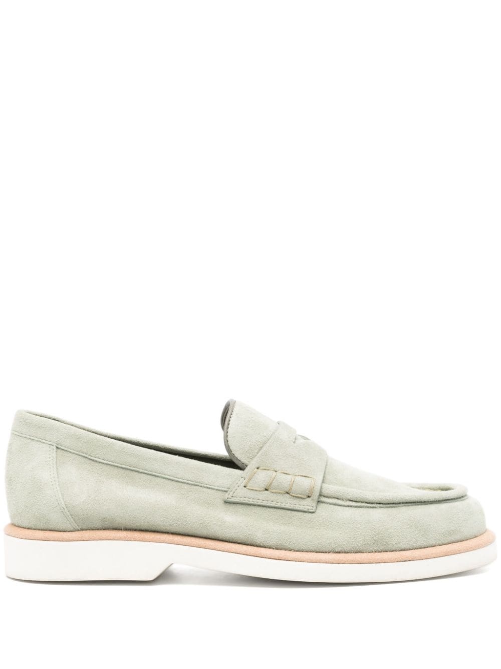 suede loafers - 1