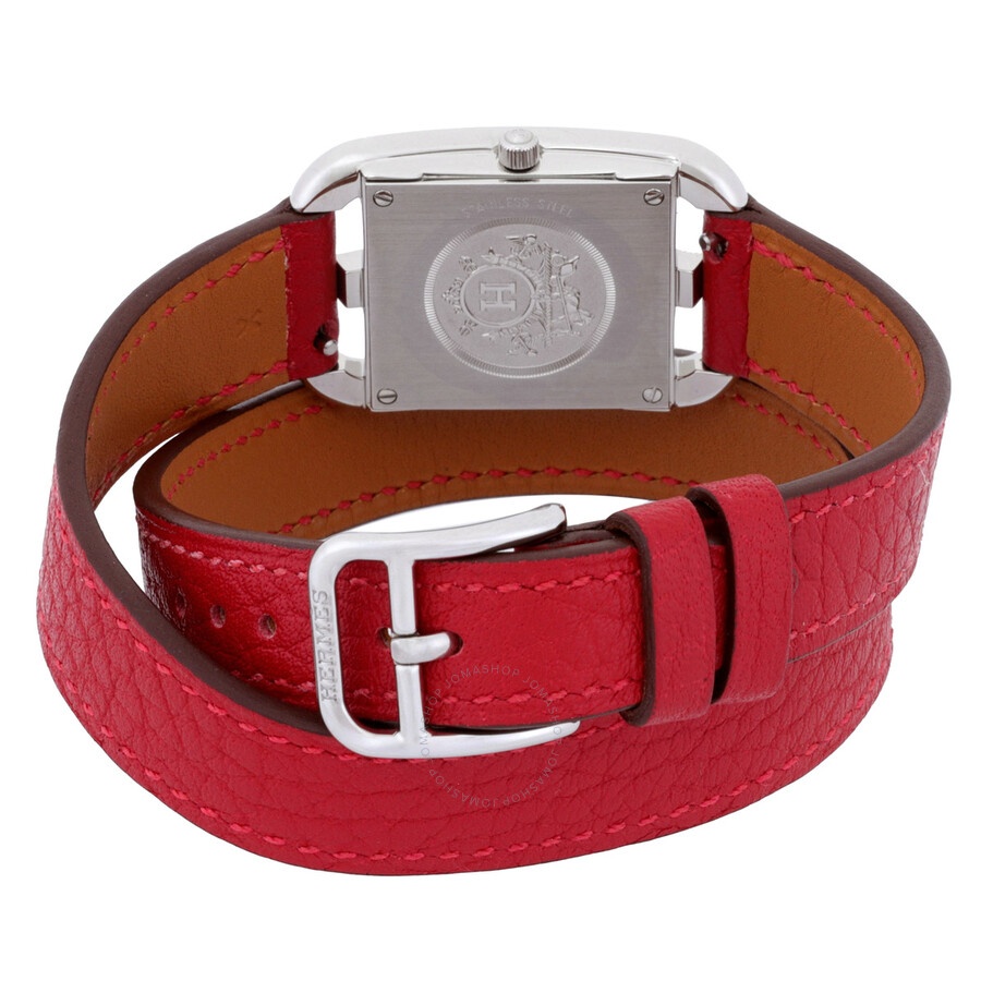 Hermes Cape Cod Quartz White Dial Ladies Watch 043317WW00 - 3