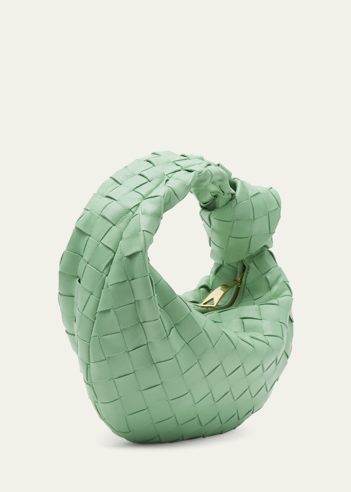 Jodie Mini Intrecciato Knot Hobo Bag - 3