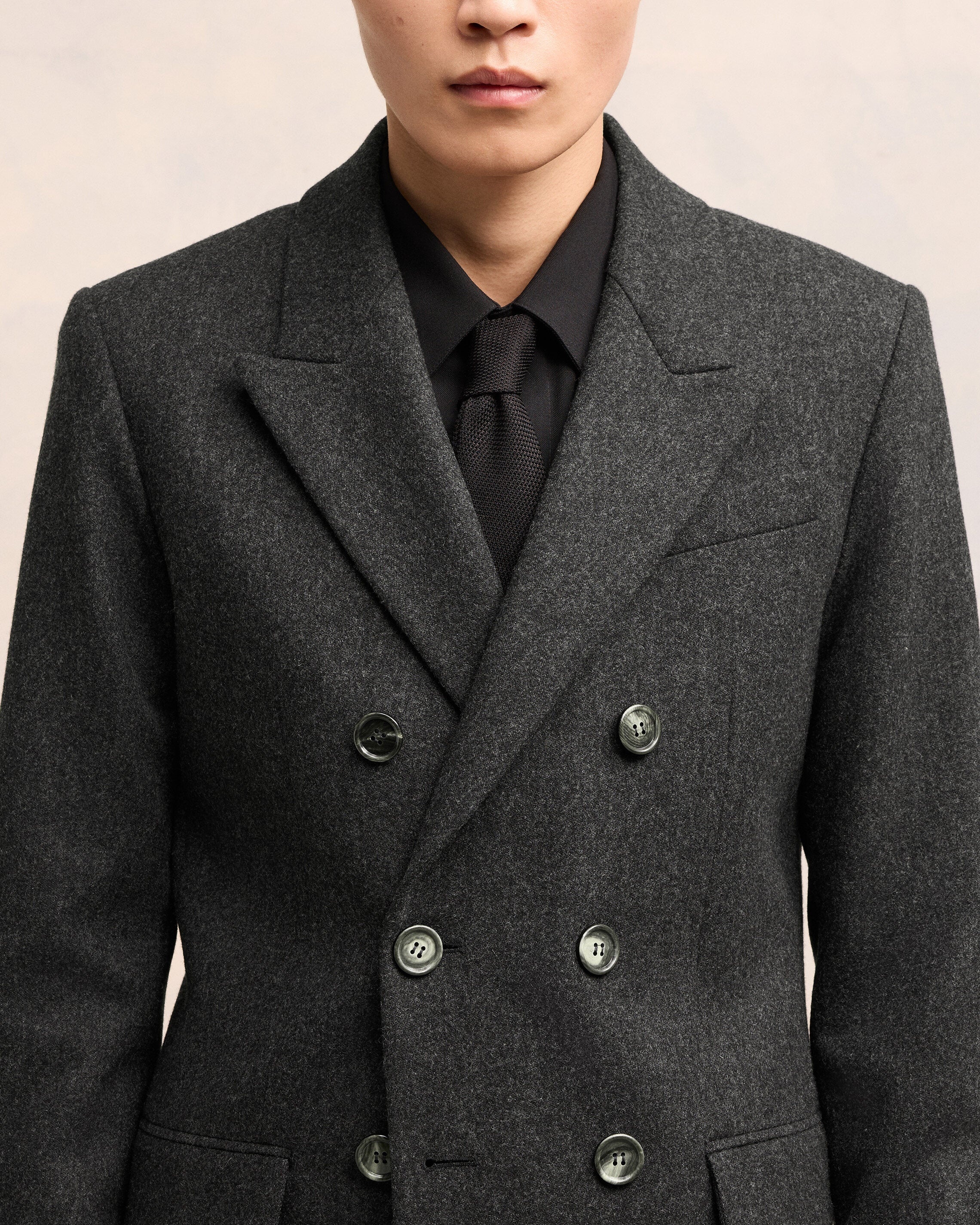 DOUBLE BREASTED JACKET - 4