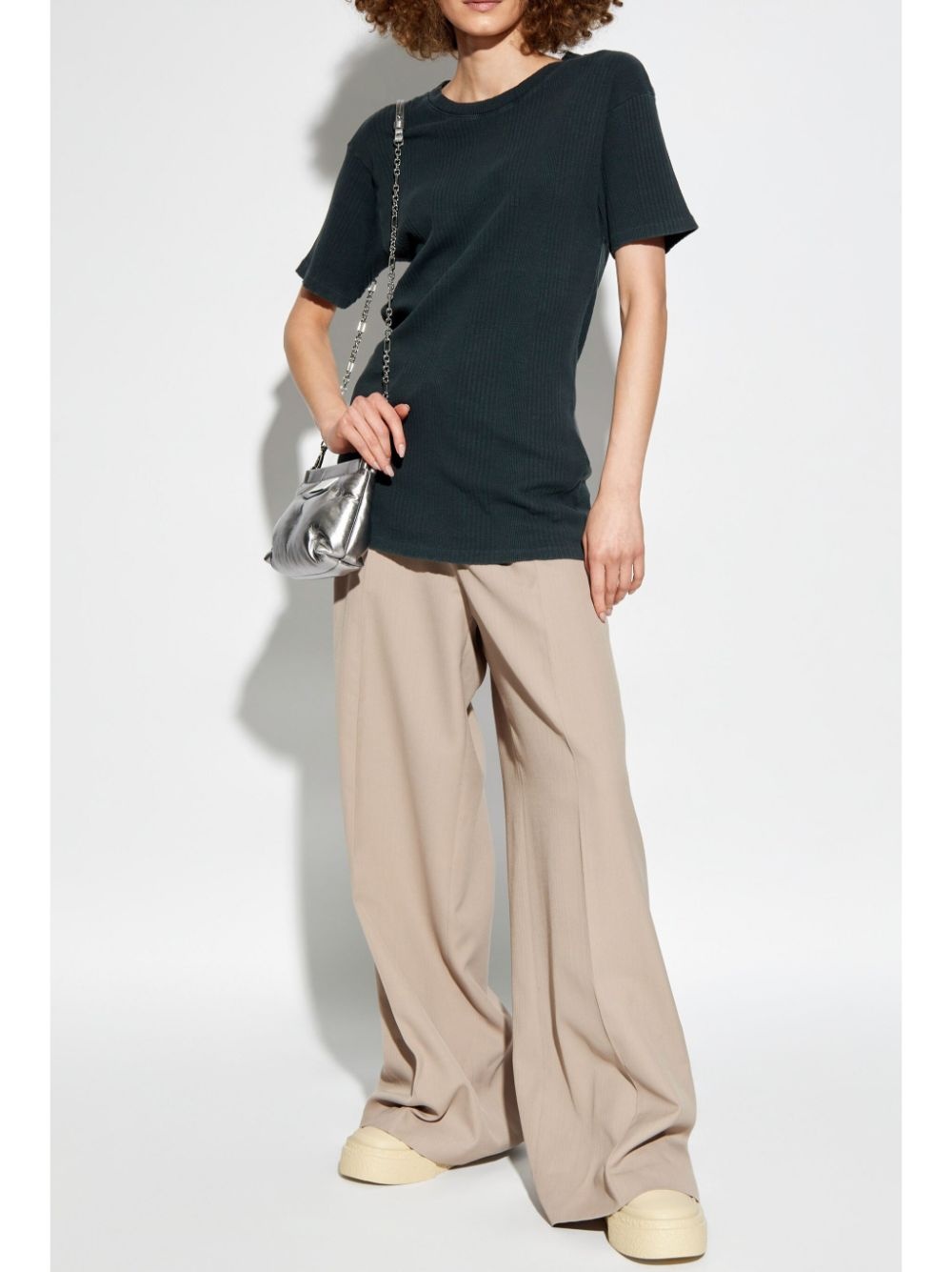 cotton ribbed T-shirt - 2