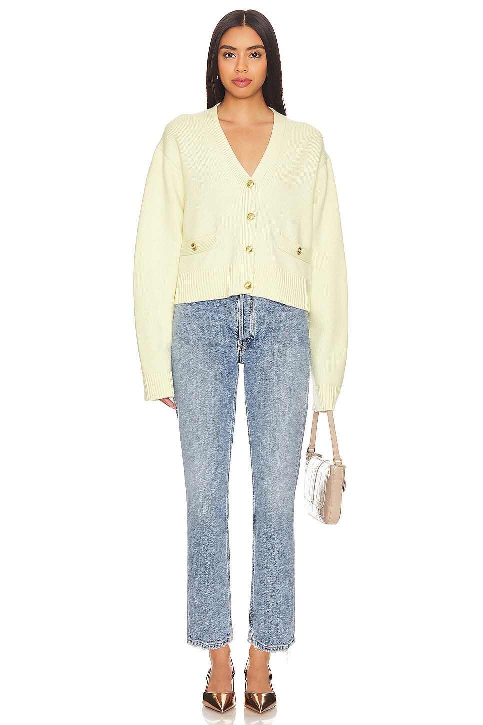 JEAN DROIT CROPPED TAILLE HAUTE RILEY - 4