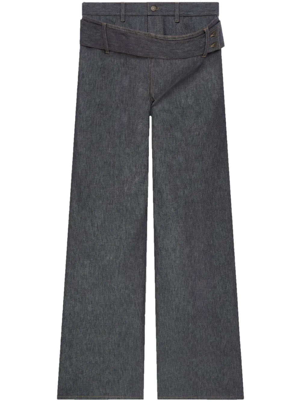 DOUBLE BELTED JEANS - 1