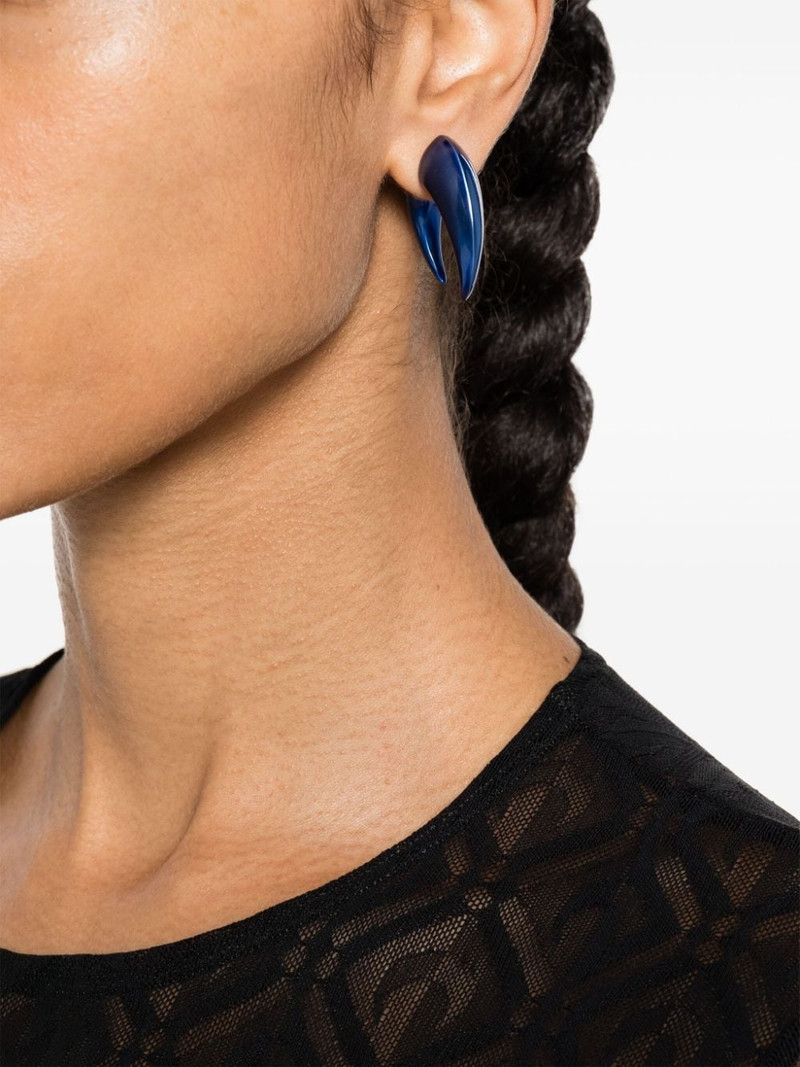 Marine Serre Shamanic Moon-shaped single earring outlook