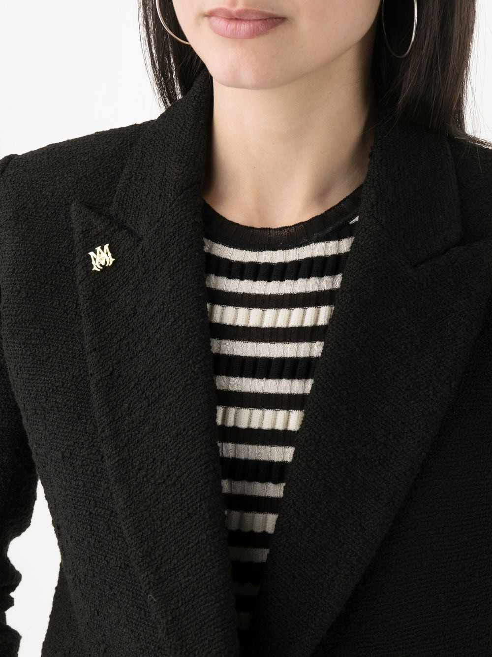 Amiri Women Single-Breasted Blazer - 5