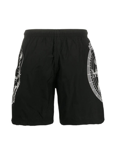 Alexander McQueen Skull Compass swim shorts outlook