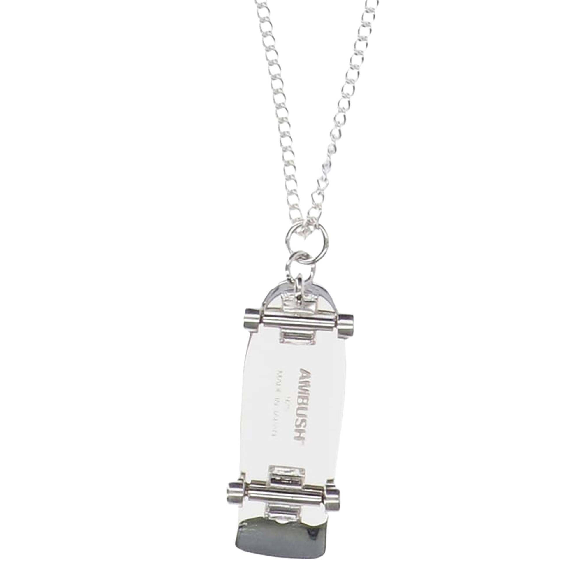 Ambush Skateboard Pendant 'Silver' - 2
