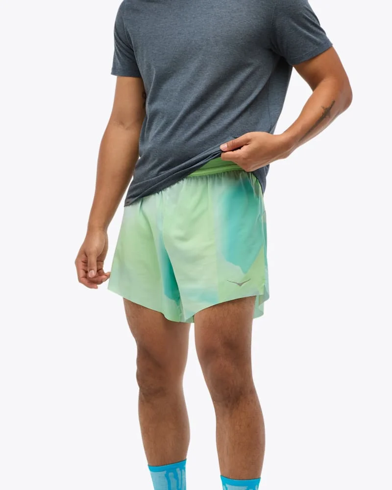 Men's Glide 5" Short w/Brief in Tart Apple Mist - 1