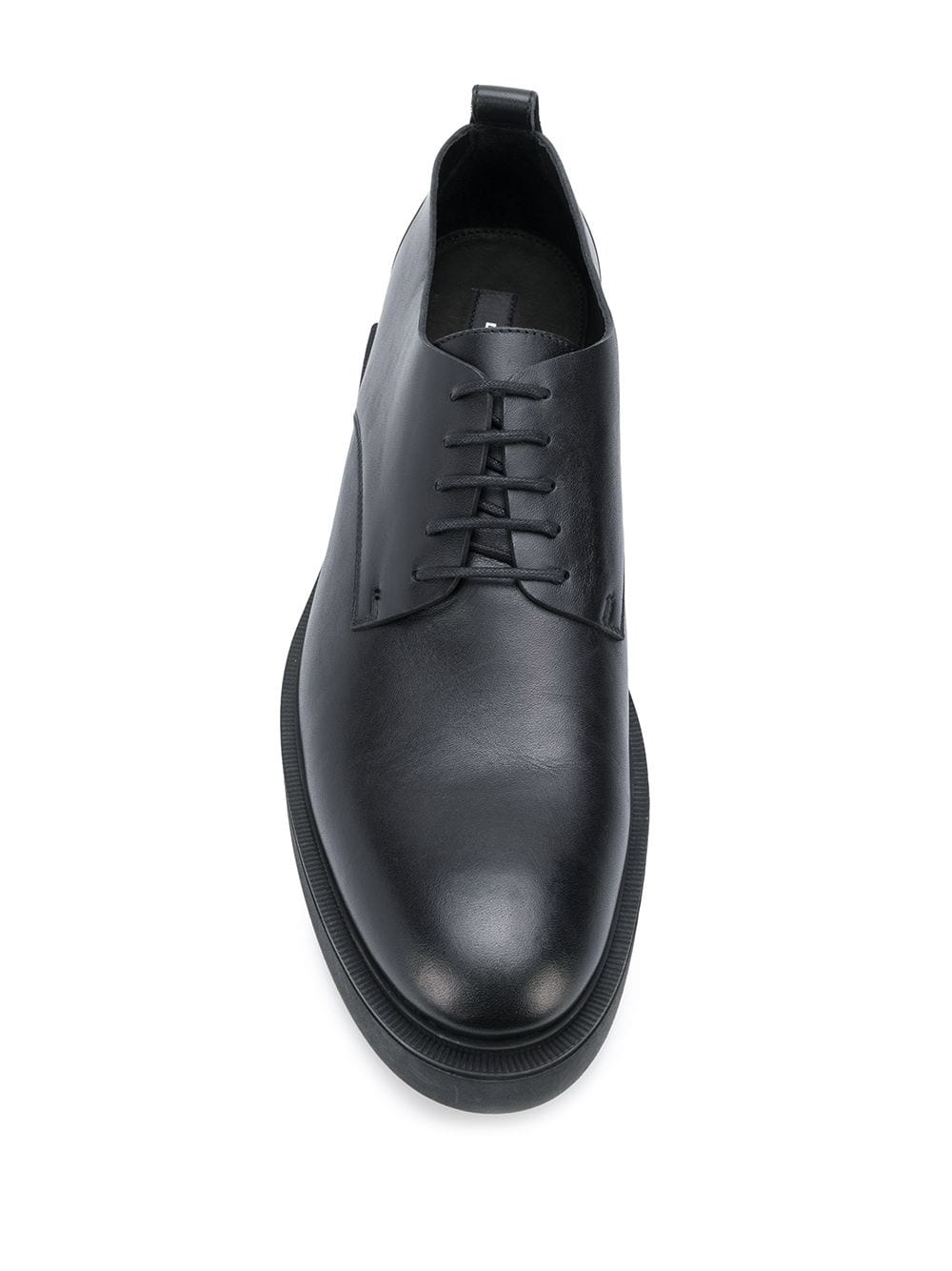 thick sole lace-up shoes - 4