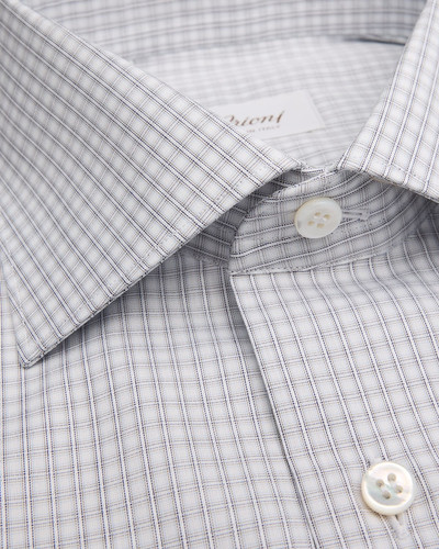 Brioni Men's Cotton Check Dress Shirt outlook