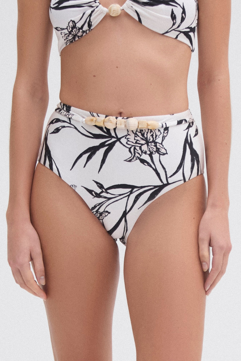 PatBO IRIS HIGH WAIST BIKINI BOTTOM outlook