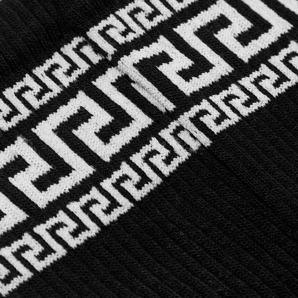 Versace Logo Sports Sock - 2