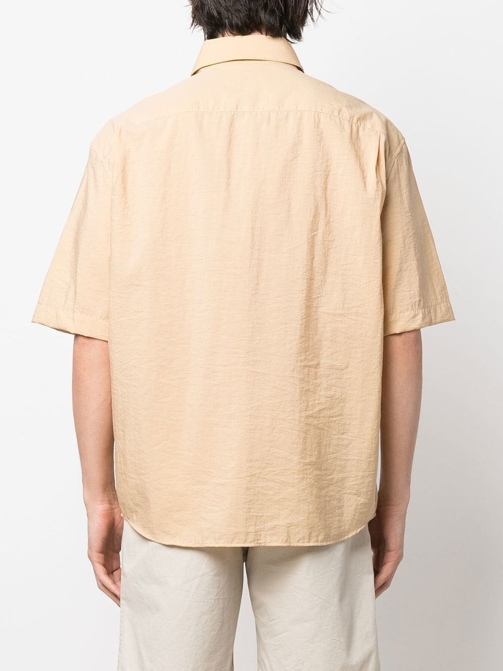 short-sleeve poplin shirt - 4