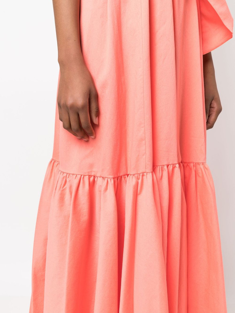tied-waist tiered dress 5