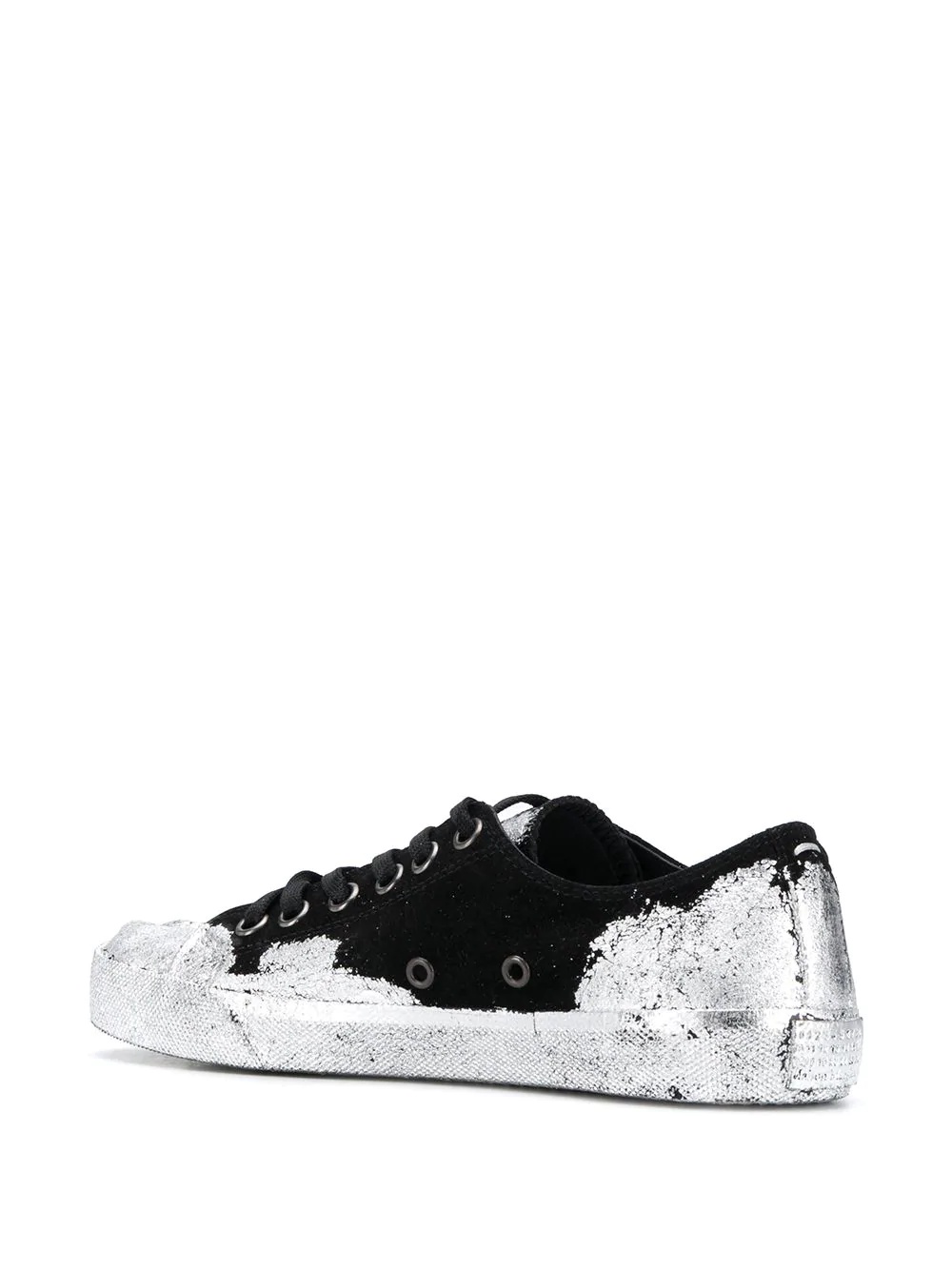 Tabi paint-effect sneakers - 3