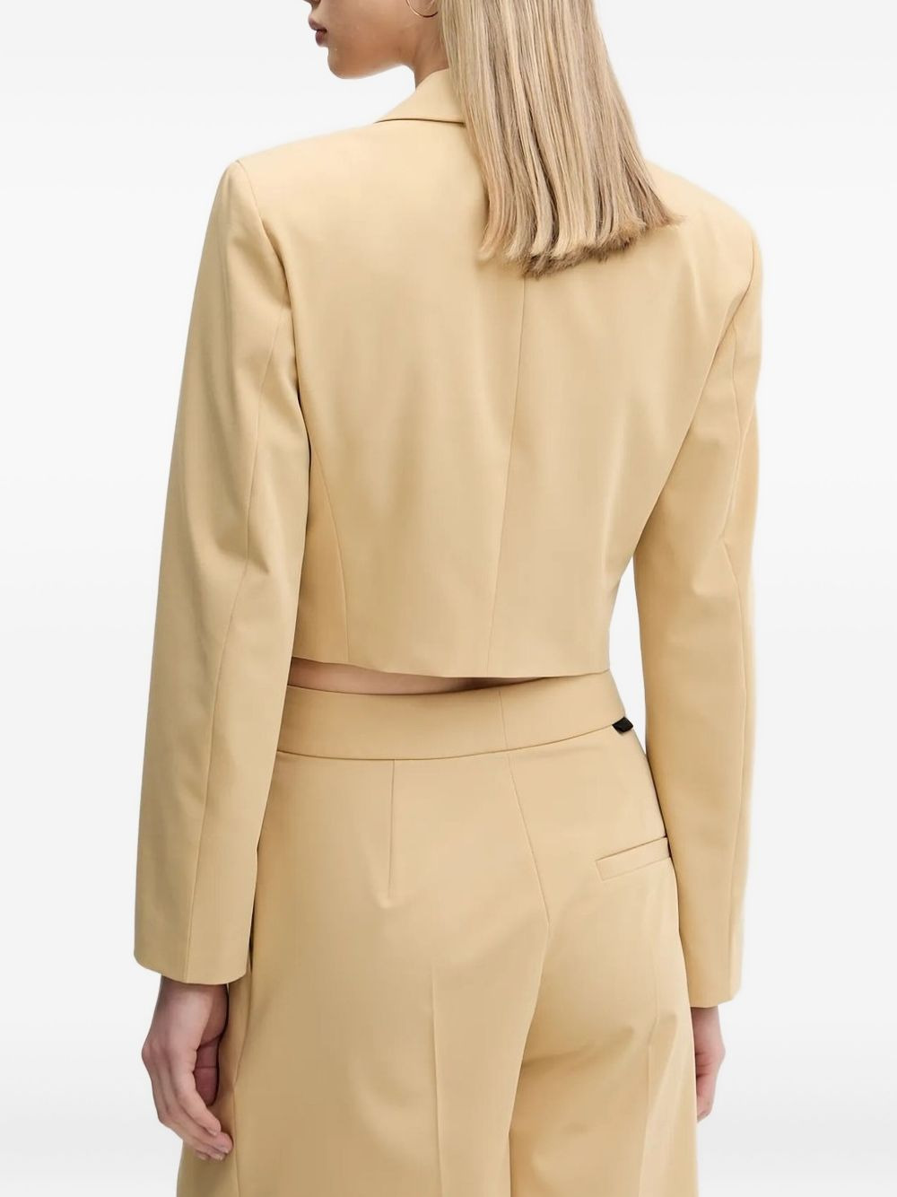 Amusina tie-front blazer - 2