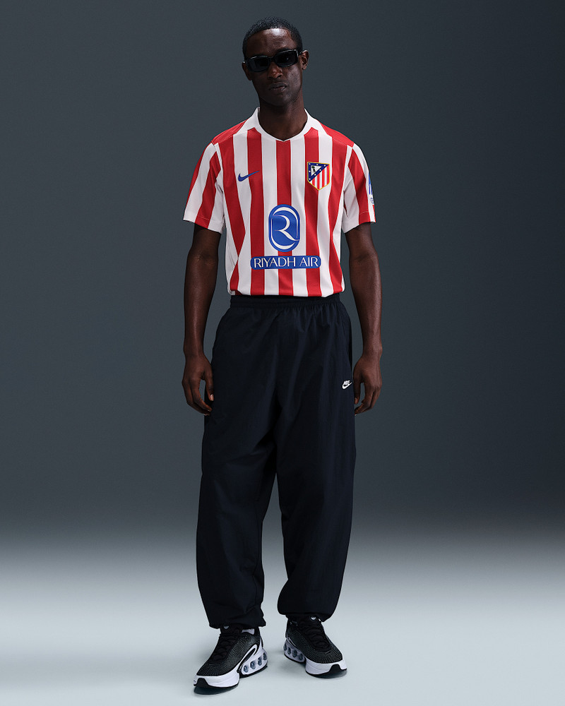 Atlético Madrid 2025/26 Stadium Home Men's Nike Dri-FIT Soccer Replica Jersey 4