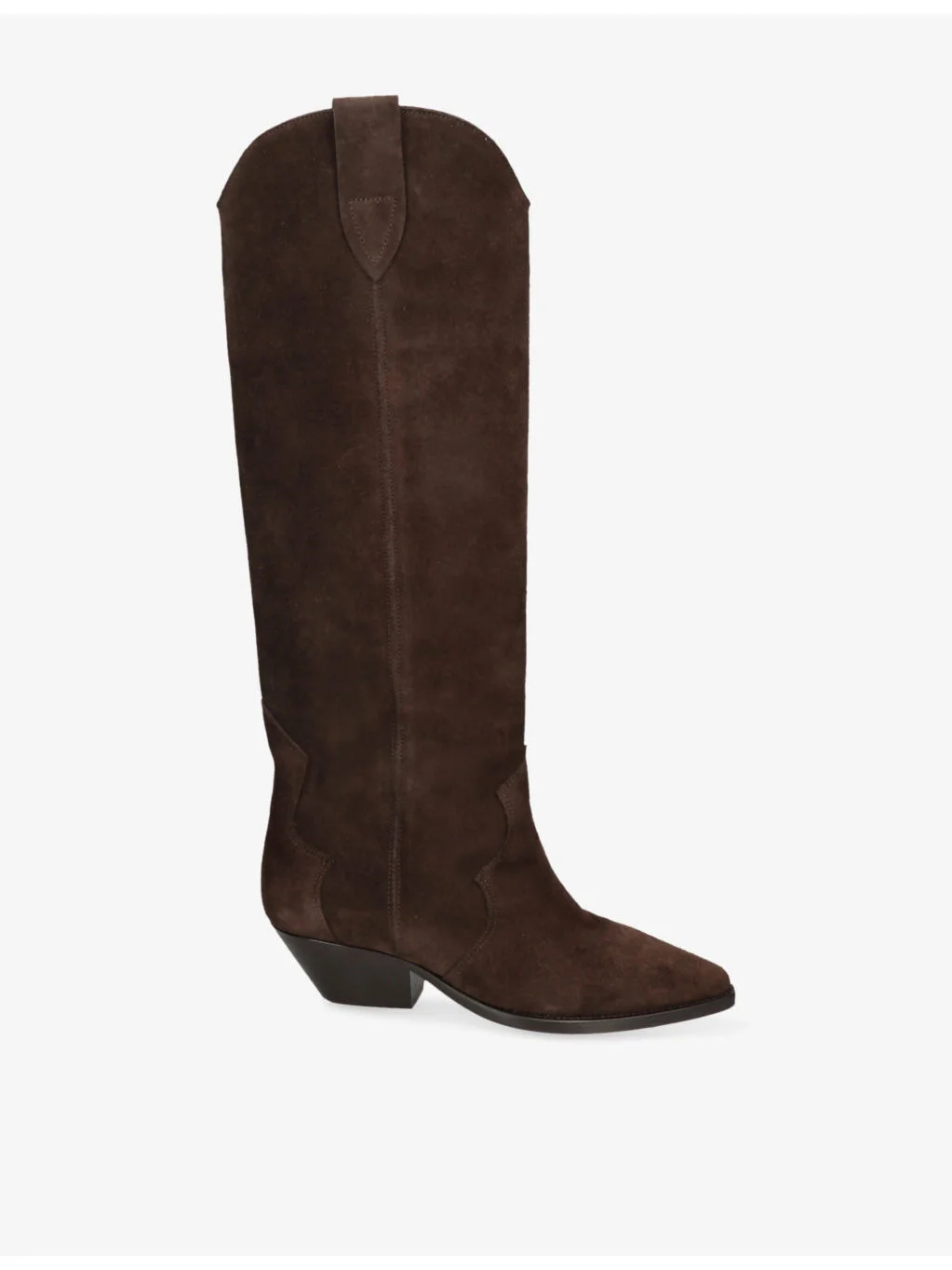 Denvee Suede High-Leg Boots - 1