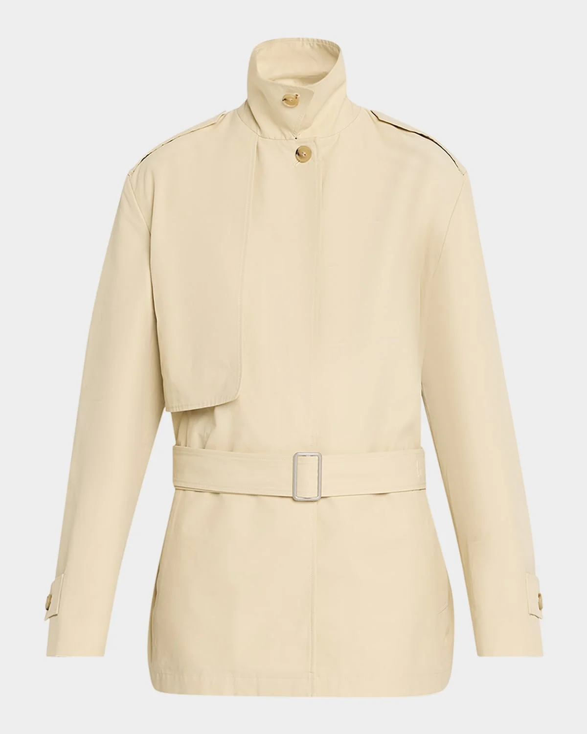 Cotton-Blend Short Jacket - 1