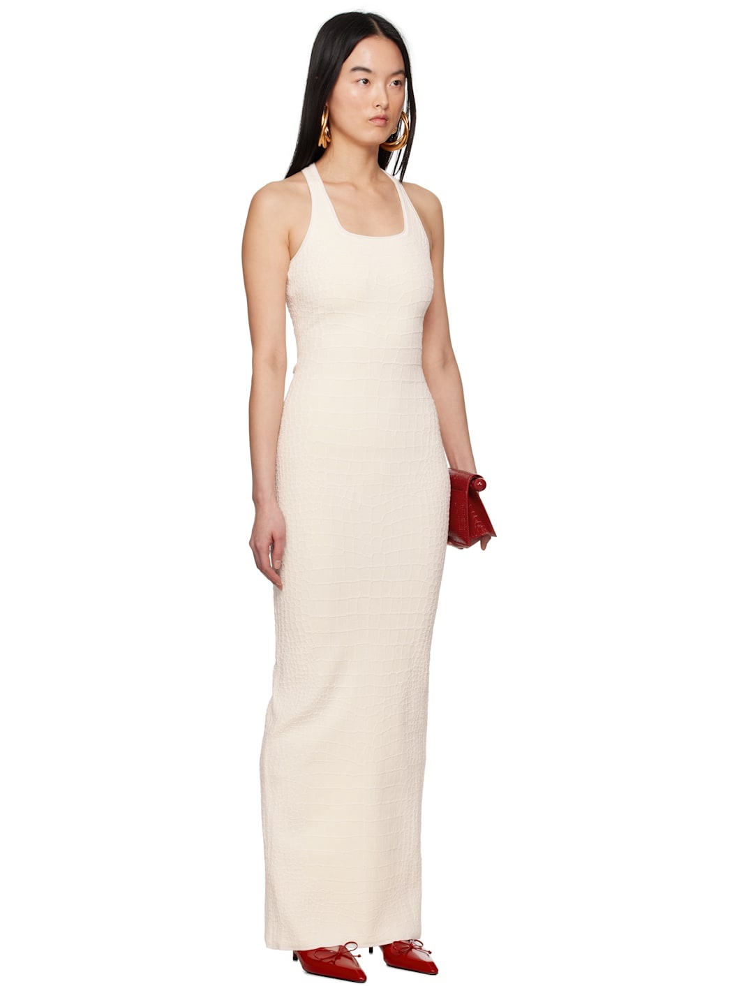 Off-White La Croisière 'The Scala' Maxi Dress - 2