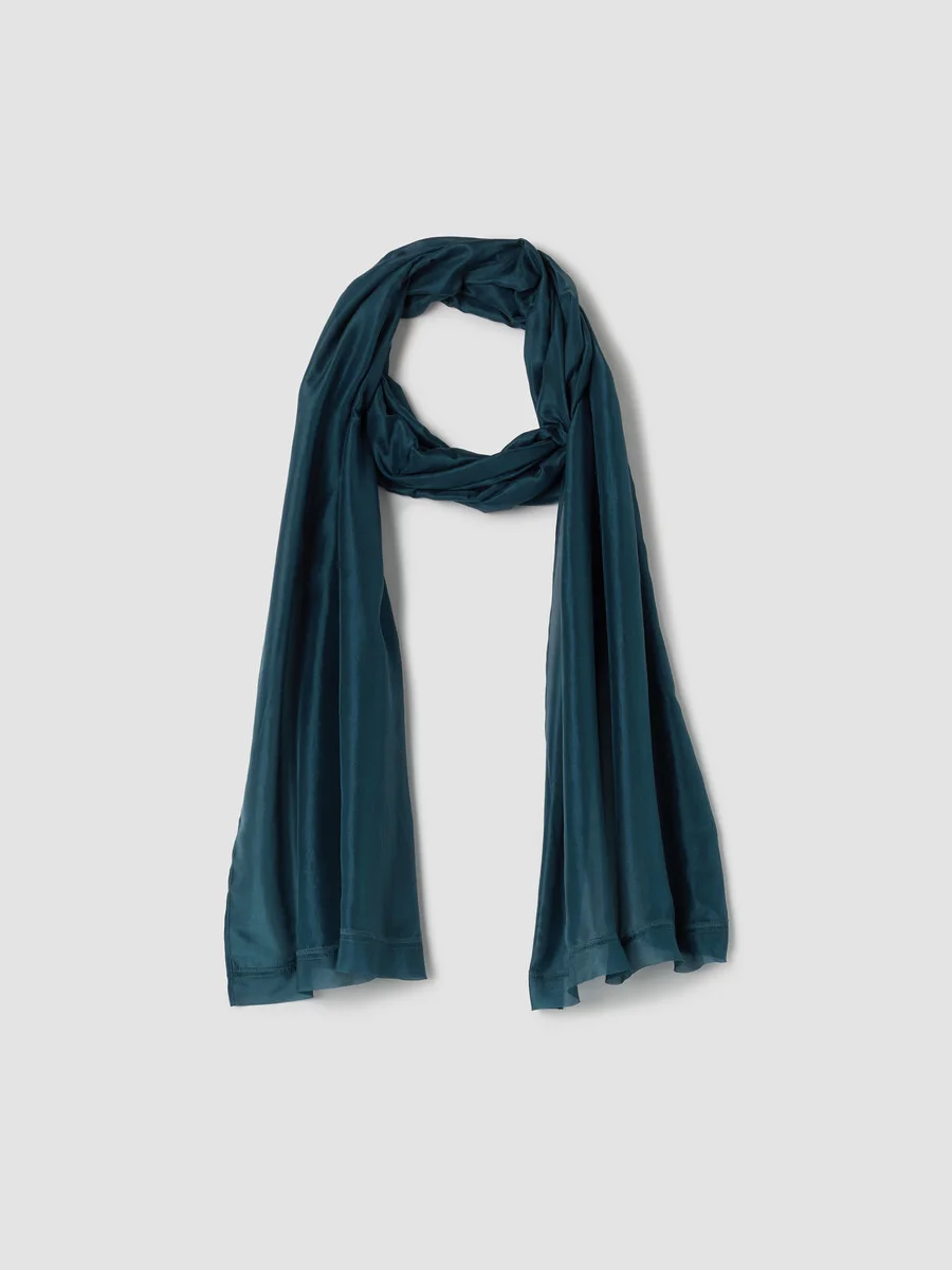 Washed Transitional Silk Parachute Scarf - 1