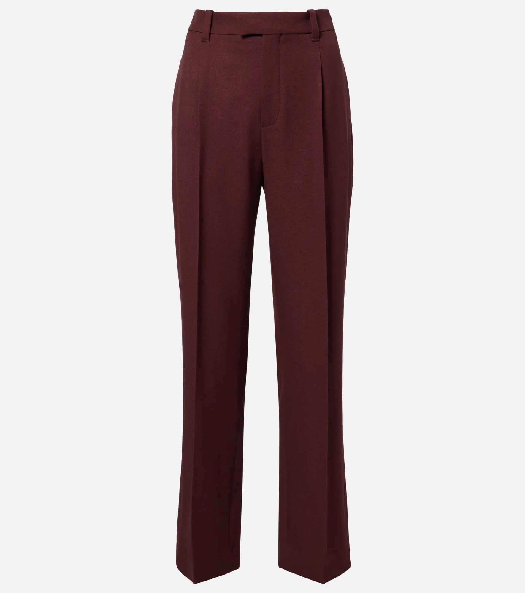 Monili virgin wool straight pants - 1