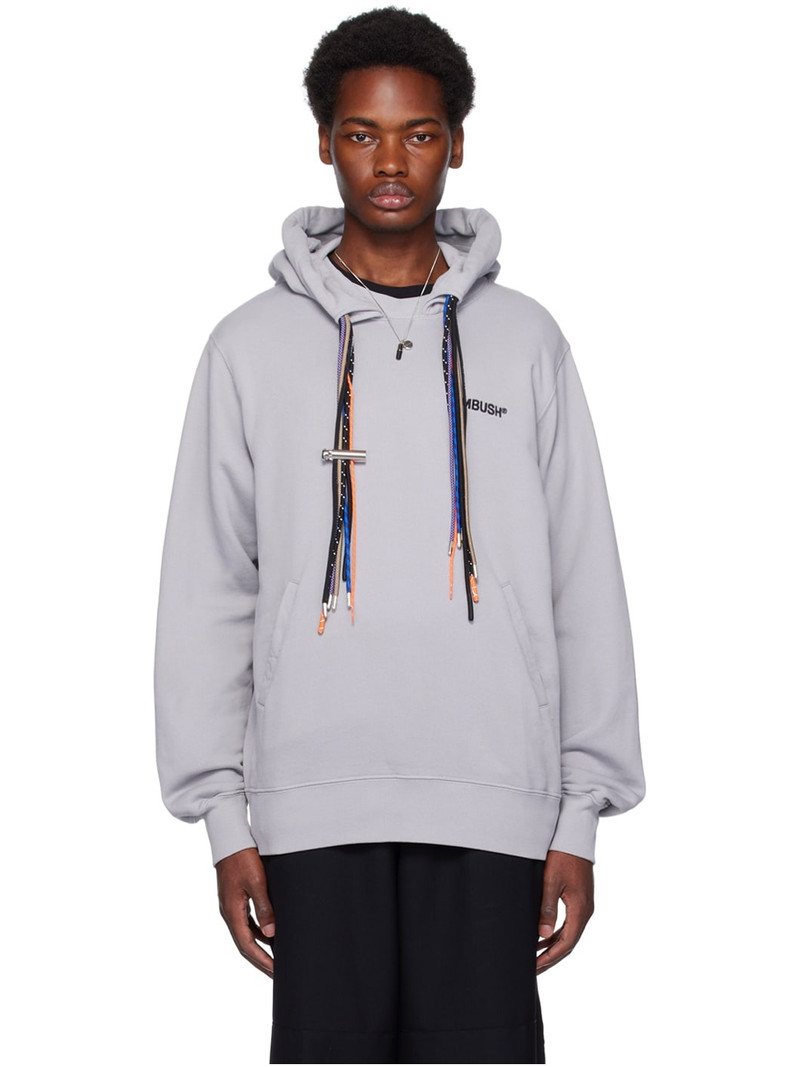Gray Multicord Hoodie - 1