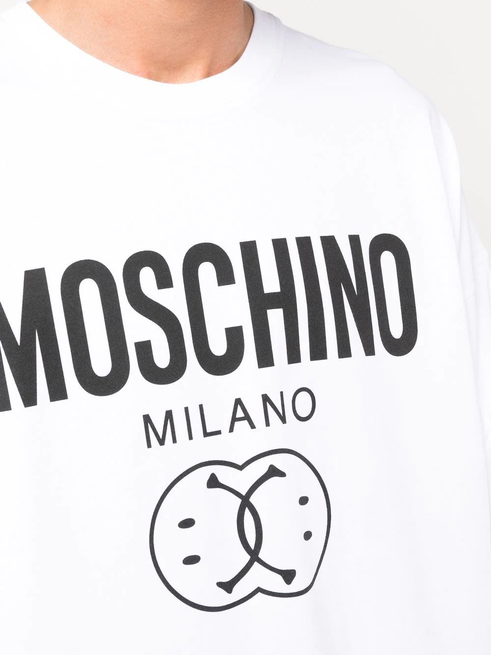 logo-print cotton sweatshirt - 7