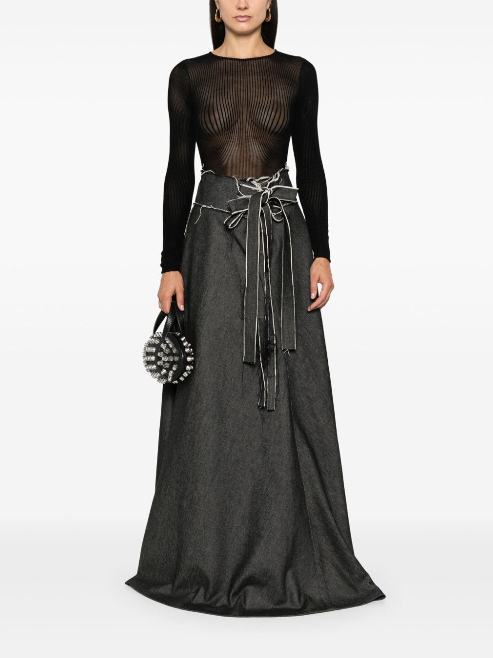 The Morphing pinstripe bodysuit - 2